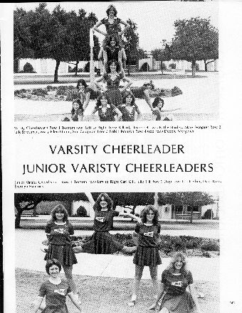 Varsity and JV Cheerleaders