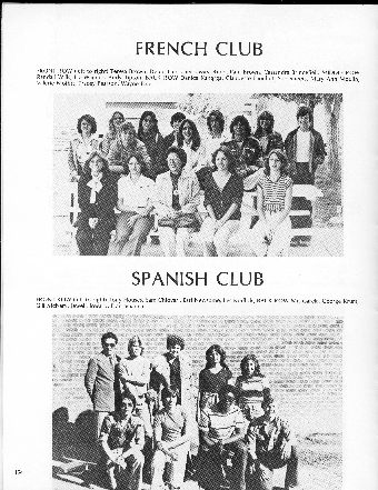 French Club and Spanish Club